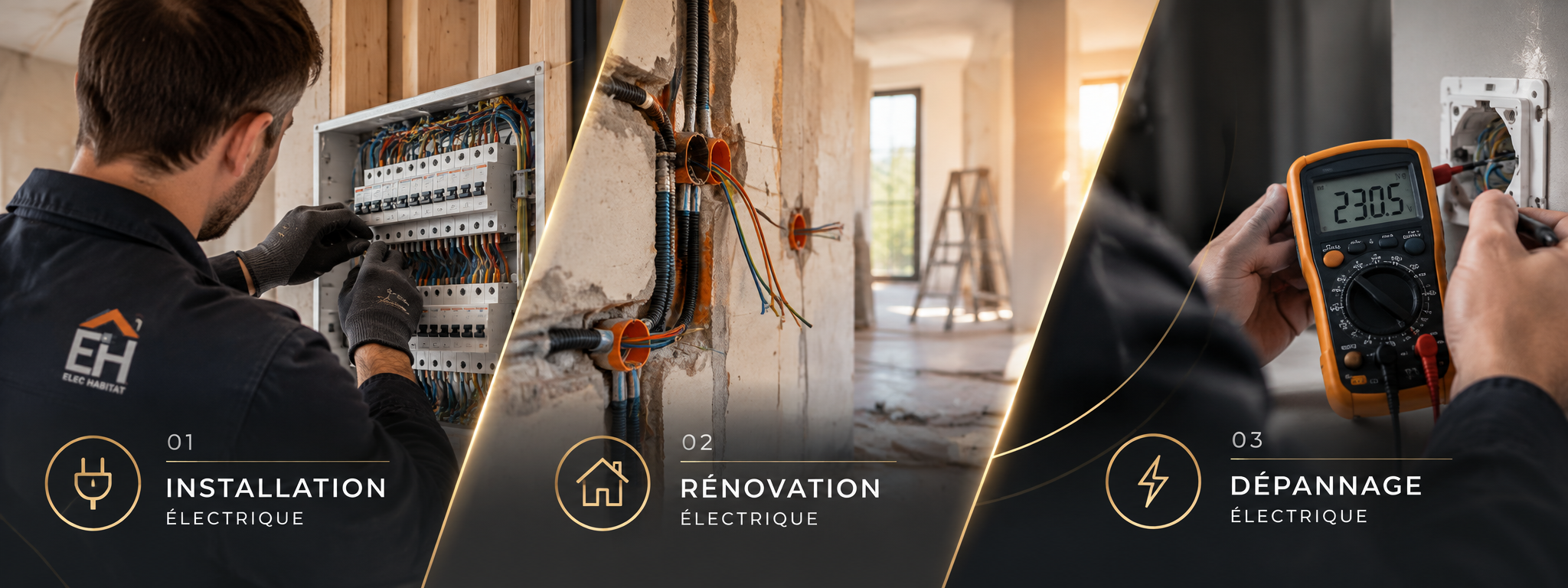 Installation, rénovation et dépannage électriques